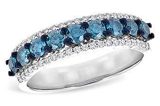 D291-53623: LDS DIA RG .80 TW BLUE DIAS 1.00 TW