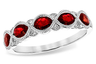L208-80822: LDS WED RG 1.00 RUBY 1.04 TGW